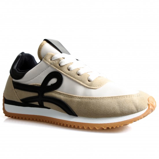 2132-1 Beige/Black Дамски маратонки