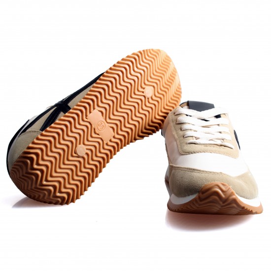2132-1 Beige/Black Дамски маратонки