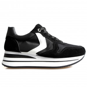 2145-1 Black/White Дамски маратонки
