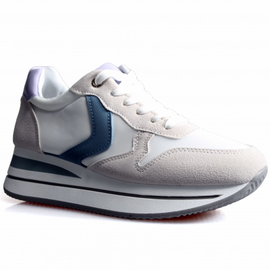 2145-2 White/Blue Дамски маратонки