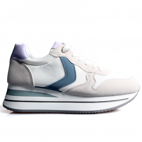 2145-2 White/Blue Дамски маратонки