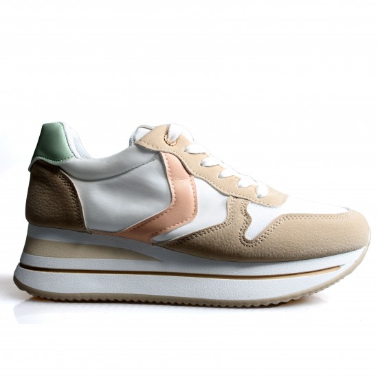 2145-3 Beige/Pink Дамски маратонки