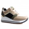2147-1 Black/Khaki Дамски маратонки