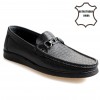 Mk102 Black Мъжки обувки от естествена кожа
