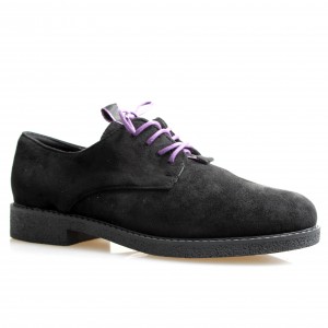 3676-2 Black/Purple Дамски обувки