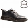 78904 Dark Blue Мъжки обувки от естествена кожа