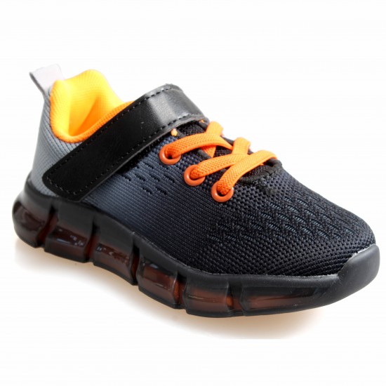 BL277-3 Grey/Orange Детски маратонки
