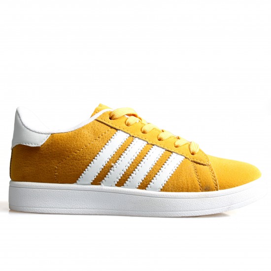 C333-4 Yellow/White Дамски маратонки