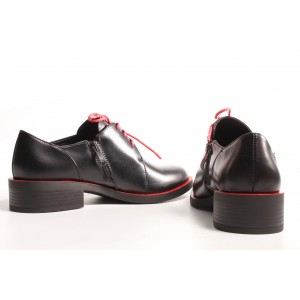 E2764-F494 black/red Дамски обувки