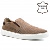 MK301 Brown Мъжки обувки от естествена кожа
