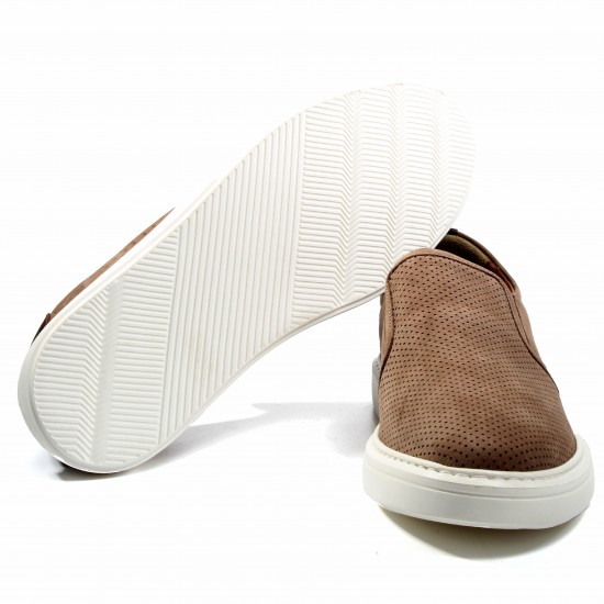 MK301 Brown Мъжки обувки от естествена кожа