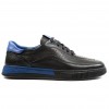 MK5206 Black/Blue Мъжки обувки от естествена кожа
