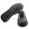 MK5206 Black/Blue Мъжки обувки от естествена кожа
