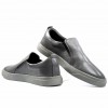MK611 Grey Мъжки обувки от естествена кожа