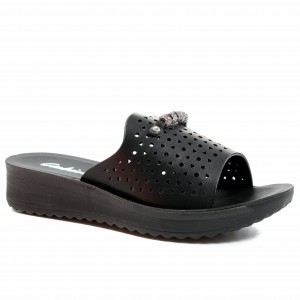 PU888-76 Black Дамски чехли