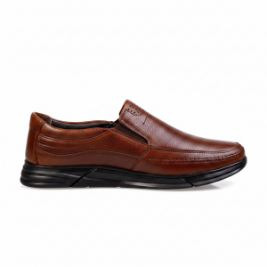 7011 Brown Мъжки ежедневни обувки от естествена кожа
