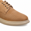 7046 Beige Мъжки ежедневни обувки от естествена кожа