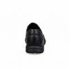 K375-1 Black Мъжки ежедневни обувки от естествена кожа
