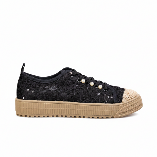 S587-1 Black Дамски ежедневни обувки