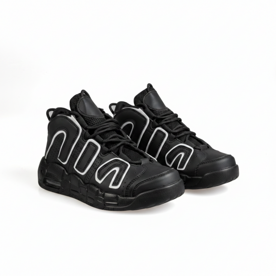 B1820 Black/White Юношески маратонки