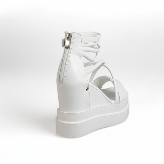 N2152-2 White Дамски сандали