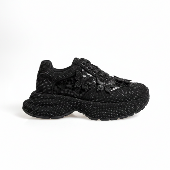 N2201-1 Black Дамски маратонки