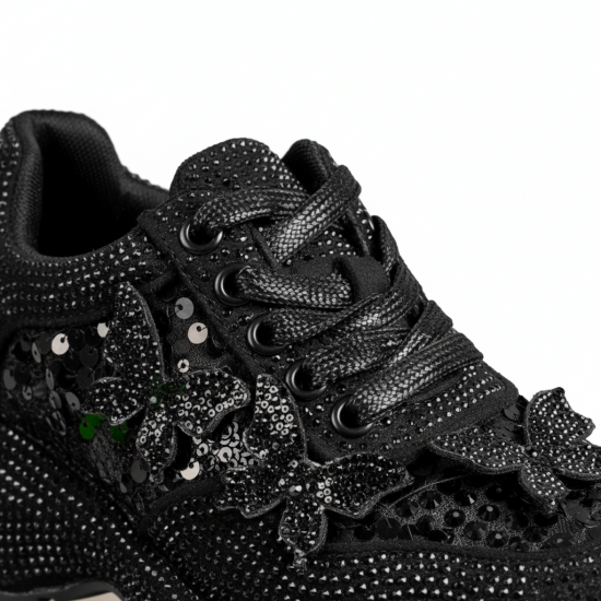 N2201-1 Black Дамски маратонки