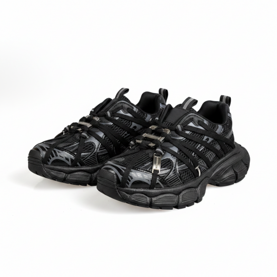 N2205-1 Black Дамски маратонки