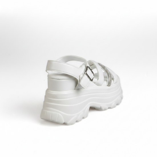 N366-2 White Дамски сандали