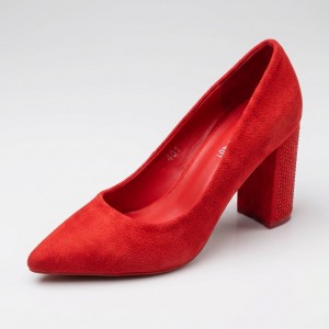 3191-2 Red Дамски обувки на токчета