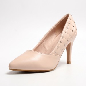 3185-2 pink Дамски обувки на токчета