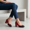 3223-3 black/red Дамски обувки на токчета