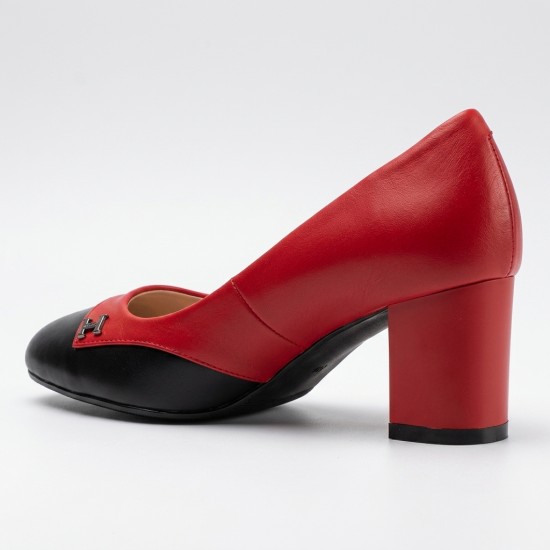 3223-3 black/red Дамски обувки на токчета