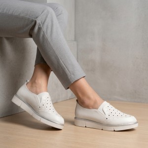 3248-1 white Дамски обувки