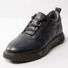 78904 Dark Blue Мъжки обувки от естествена кожа