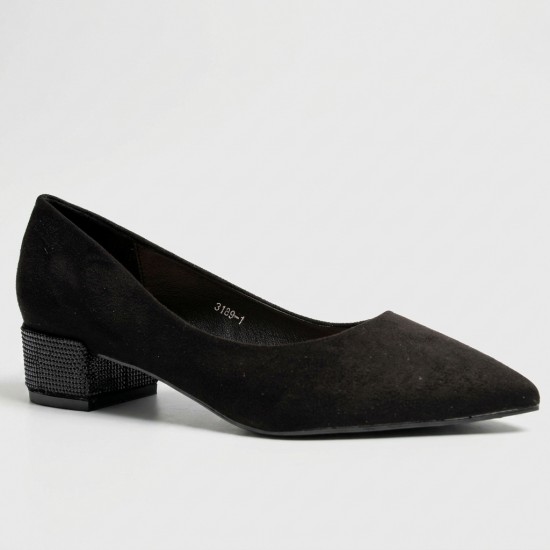 3189-1 Black Дамски обувки на токчета