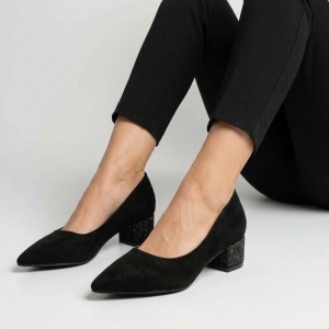 3189-1 Black Дамски обувки на токчета