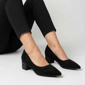 3189-1 Black Дамски обувки на токчета