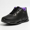 3522-2 Black/Purple Дамски маратонки