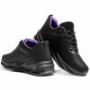 3522-2 Black/Purple Дамски маратонки