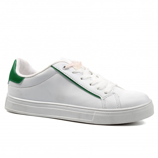 154085 White/Green Дамски маратонки