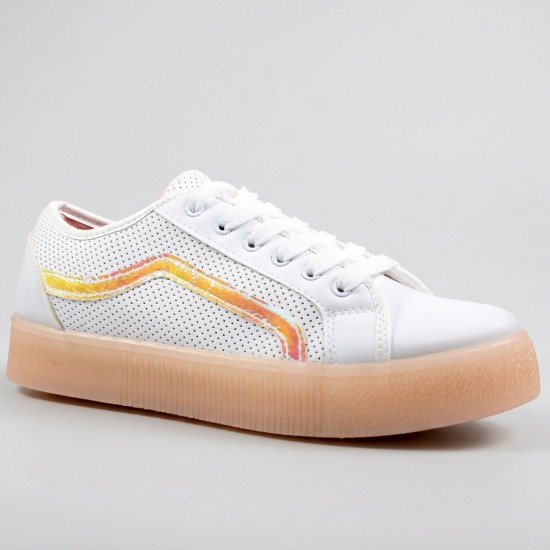 B01 White/Pink Дамски маратонки