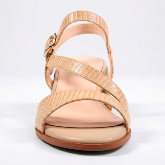 SL09-C9520 Beige Дамски сандали на токчета