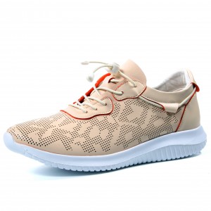 5820-3 Beige/Orange Дамски маратонки
