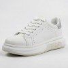 BY-0375 White/Silver Дамски маратонки
