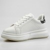 BY-0375 White/Snake Дамски маратонки