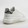 BY-0375 White/Snake Дамски маратонки