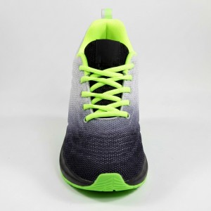 KM85-3 Black/Grey/Green Дамски маратонки
