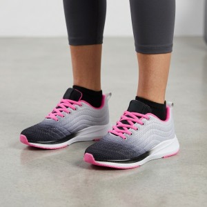 KM85-5 Black/Grey/Rose Дамски маратонки