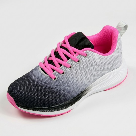 KM85-5 Black/Grey/Rose Дамски маратонки